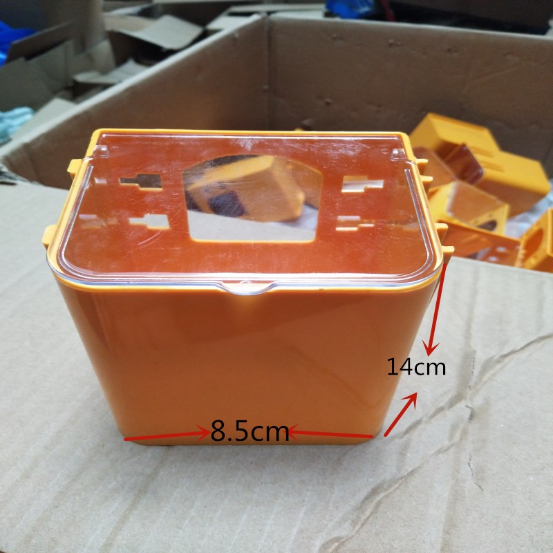 Bồ câu máng chim bồ câu cung cấp hộp chống rắc nước có nắp máng gà chìm máng nước hộp thư chim bồ câu - Chim & Chăm sóc chim Supplies phu kien long chim