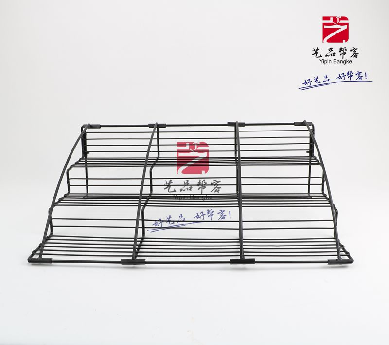 Art helper bread rack baking soft flat display rack solid wood iron rack bakery cake decoration