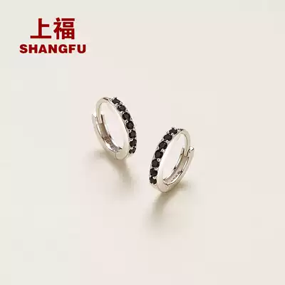 Sleeping without picking ear buckle female sterling silver raise ear hole 2021 New Tide ear bone fashion earrings personality earrings
