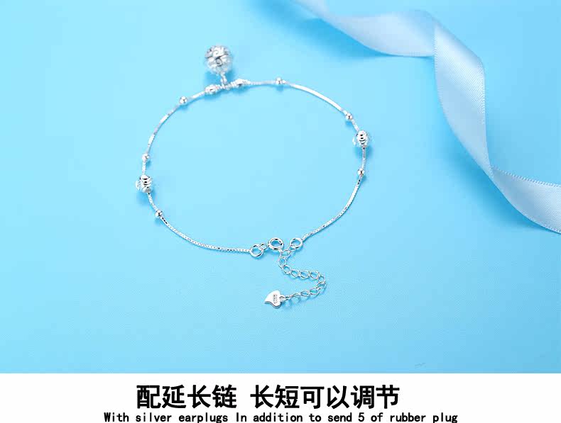 Bracelet de cheville Femme en Argenterie - Ref 3102156 Image 16