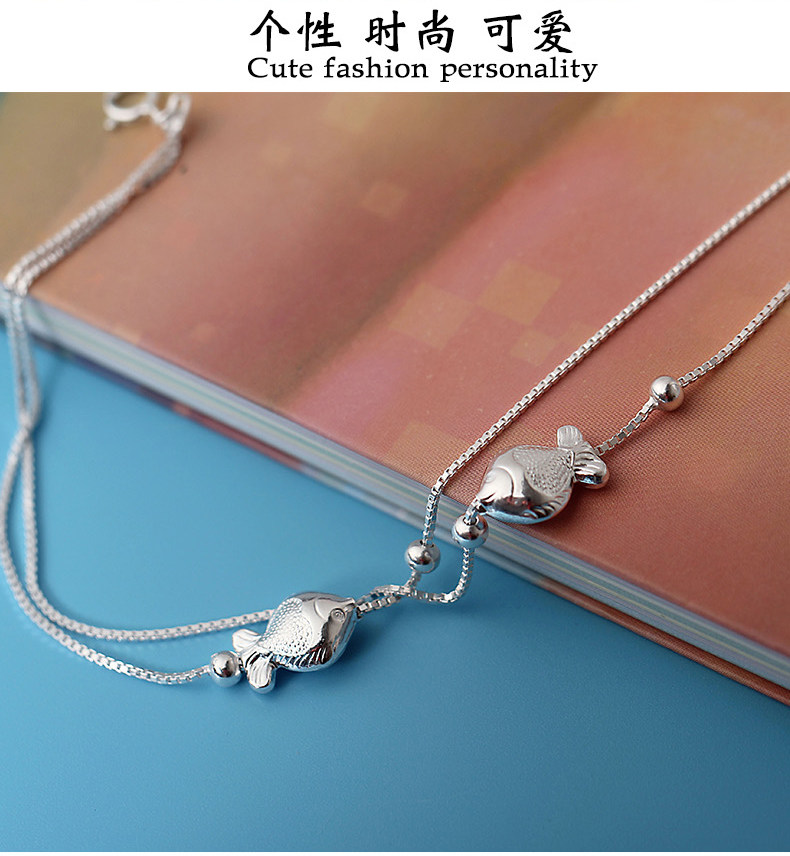 Bracelet de cheville Femme en Argenterie - Ref 3103987 Image 12