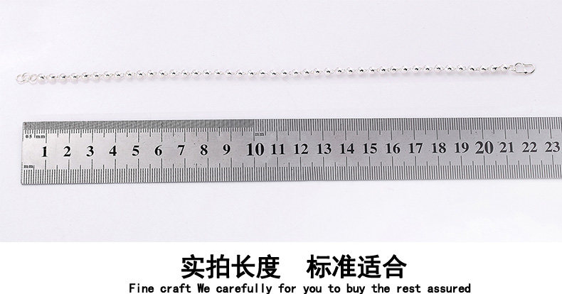 Chaine de cheville Femme en Argenterie - Ref 3101818 Image 18