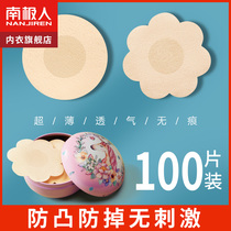 Antarctic disposable non-woven dairy nonwoven nipple with summer invisible chest hanging with thin breathable