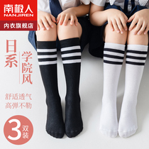 Childrens socks girls stockings spring autumn boys socks student baby college wind tube thin