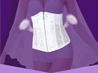 Mùa hè mỏng phần thoáng khí dây kéo đám cưới corset cơ thể định hình đồ lót bụng với eo con dấu sau sinh dây đeo corset tòa án do lot nu