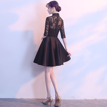 2019 New Party Evening Dress Noble Elegant Short Student Graduation Party Party Little Dress Dress Women