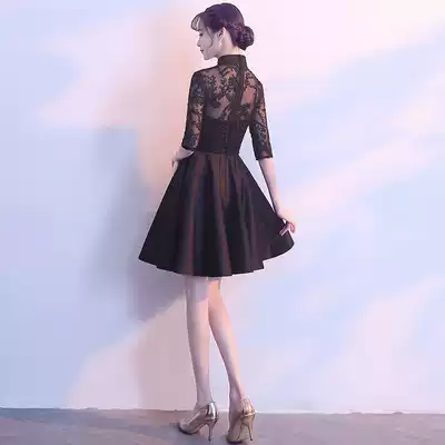 2019 New Party Evening Dress Noble Elegant Short Student Graduation Party Party Little Dress Dress Women