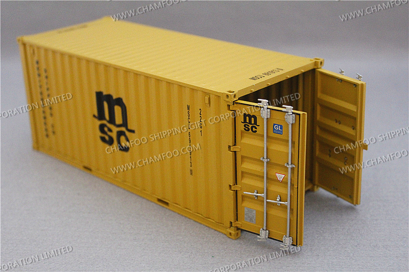 130 MSC Diecast Alloy Container ModelMiniature Container_Chamfoo