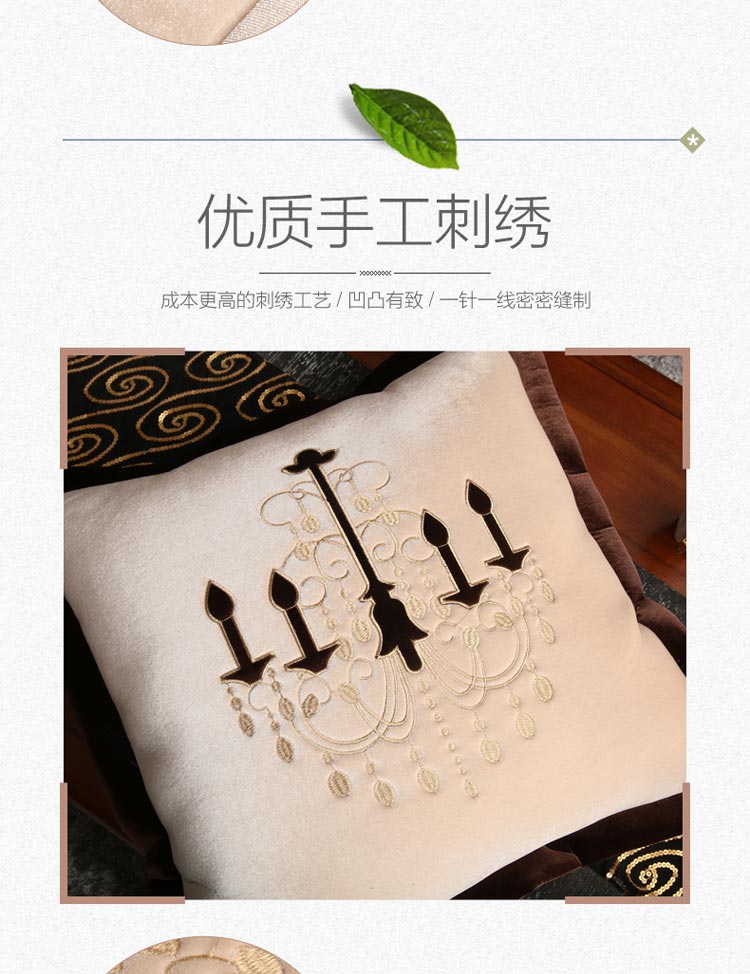 Man Fei Luo sofa đệm sang trọng Châu Âu gối xe gối phòng khách giường ngủ Mỹ bốn mùa đệm lại đệm - Trở lại đệm / Bolsters gối chăn 2 trong 1