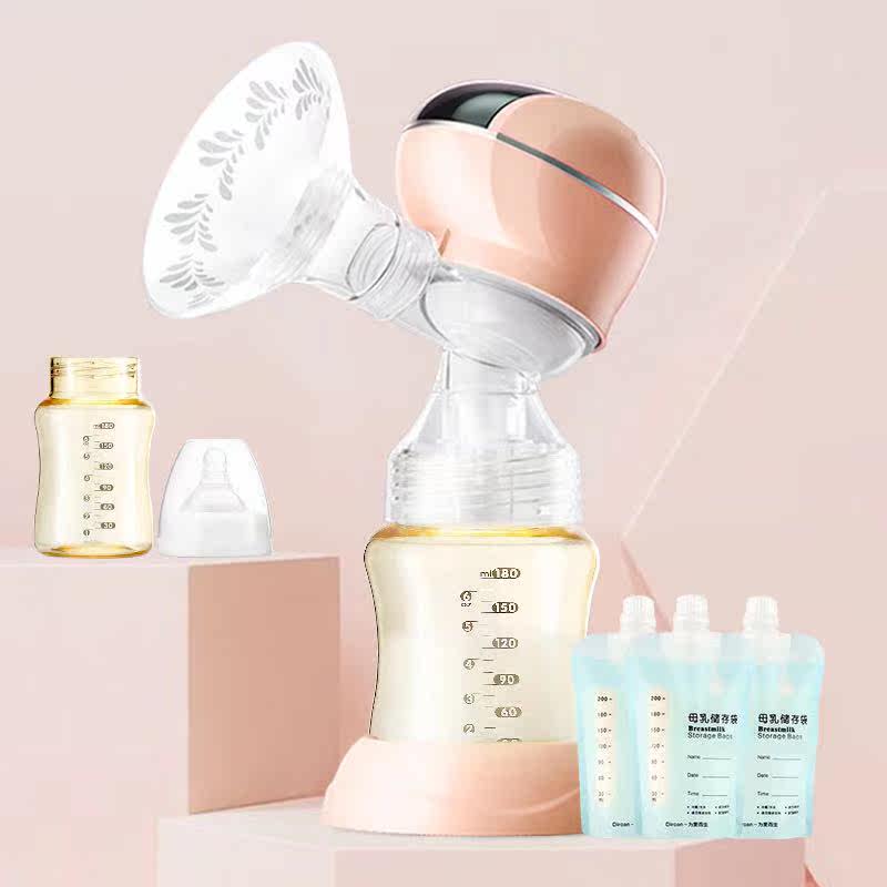 Diroan电动吸奶器正品静音无痛按摩大吸力收集奶器拔挤吸乳全自动