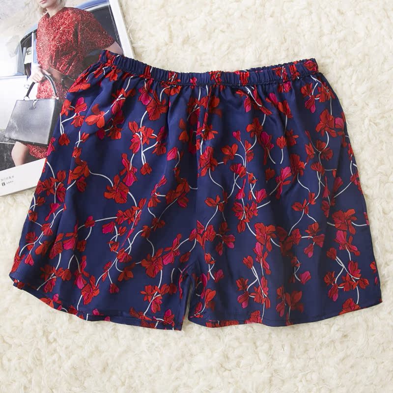 Mẫu hoang dã 2019 xuân mới lụa tơ tằm của phụ nữ chạm đáy quần an toàn boyshort quần chống sáng quần ngố nữ đẹp