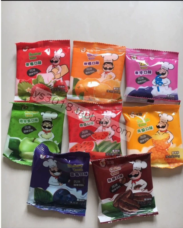 Làm màu cát băng khối khuôn màu bột trái cây nướng bột trái cây nhiều loại hương vị trái cây - Tự làm khuôn nướng khuôn làm kẹo dẻo
