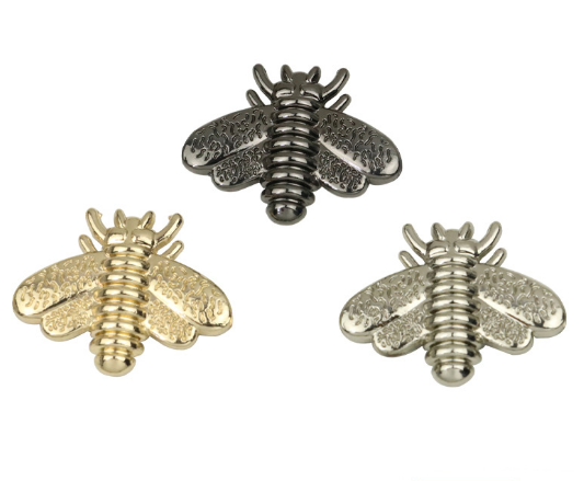 Bag Kit Hardware Accessories Accessories Metal Small Bee Diy Bag Five Gold Accessories Handmade Leather Tool Accessories