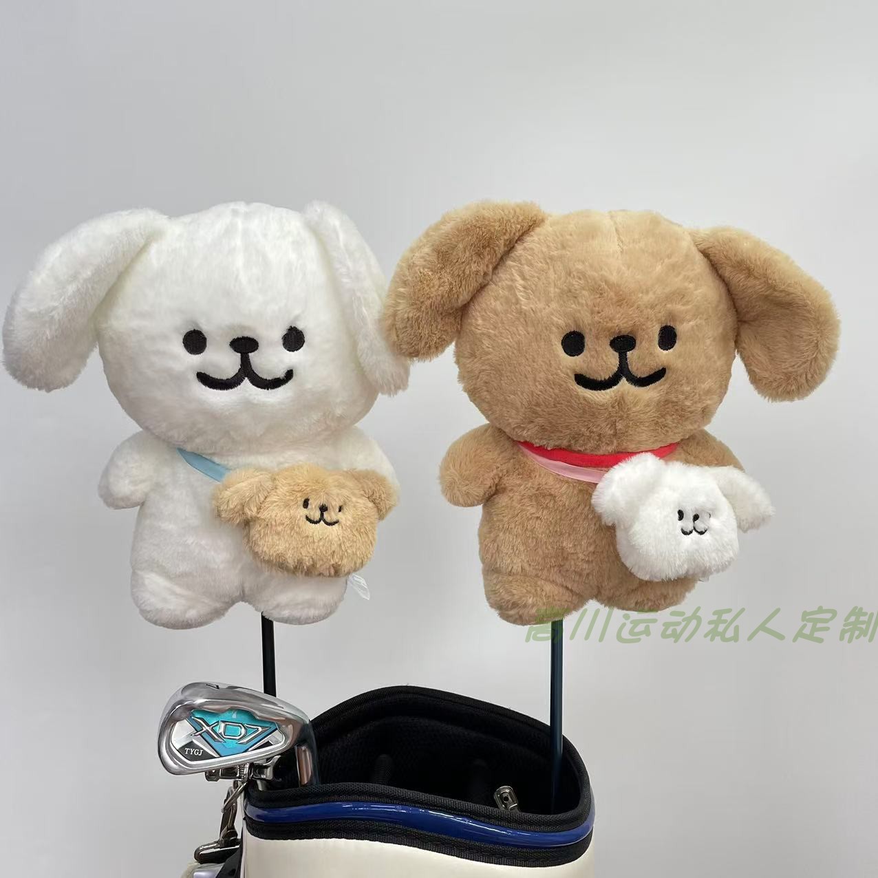 ベルペッパーベアゴルフクラブカバーNo.1ウッドNo.3No.5ウッドフェアウェイウッドクラブカバーヘッド保護カバーキャップ