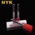 NYK55 độ phủ hạt siêu mịn 4 lưỡi bò / mũi vonfram thép cuối nhà máy cứng bằng vàng tổng thể Công cụ cắt CNC 4R0.3x50 - Dụng cụ cắt