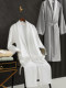 Five-star hotel special bathrobes for men and women, thickened and absorbent, non-pure cotton, high-end adult bathing robes and nightgowns