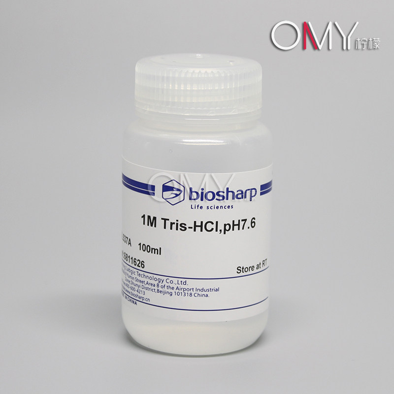 biosharp 1M Tris-HCl,pH7.6 100ml BL537A