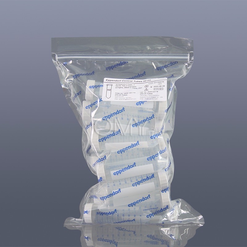 Eppendorf 30122178 50mL锥底离心管，无菌，袋装