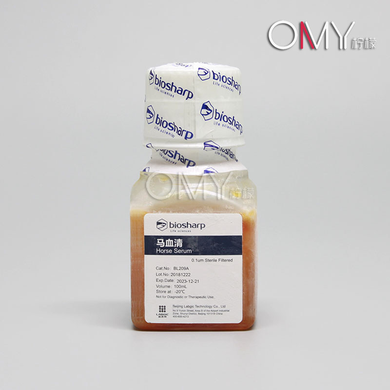 biosharp BL209A / 100ml 马血清 Horse Serum