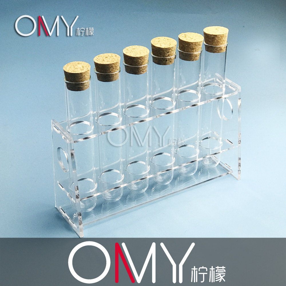  18 18 20 20 30 30 40150 glass test tube wooden plug 5 6 holes transparent acrylic test tube shelf exhibition display