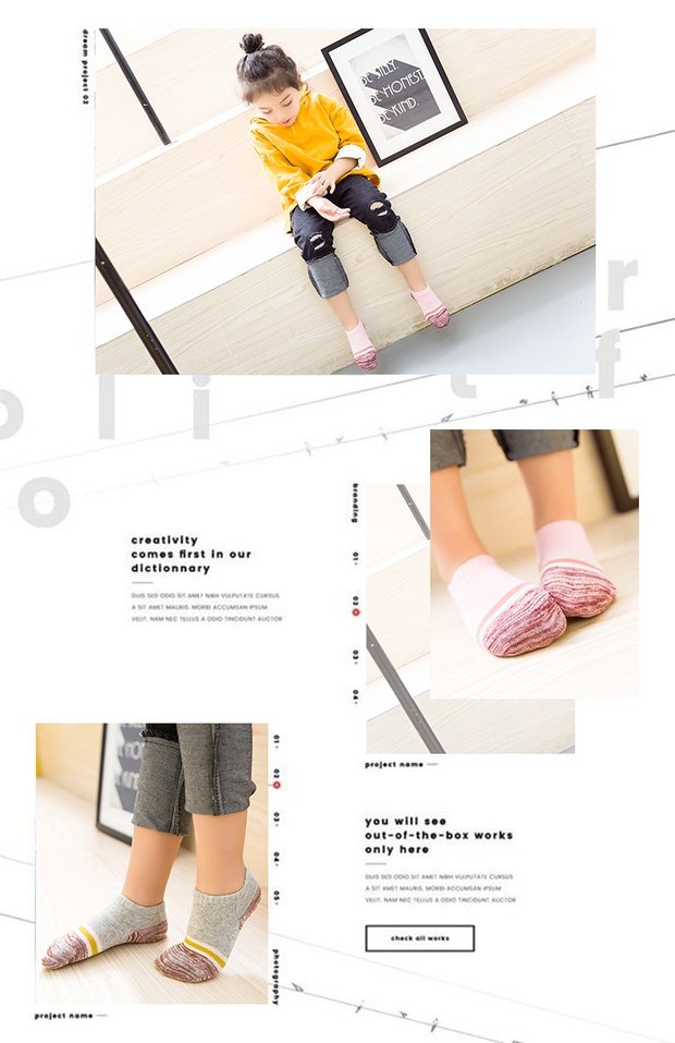 Vớ trẻ em mùa hè mỏng mảnh cotton bé trai vớ trẻ em vớ vớ trẻ em 1-3-5-7-9 tuổi tất thú cho bé