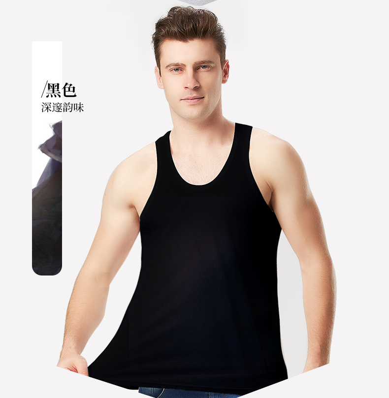 Áo vest nam cotton trung niên rộng rãi XL thoáng khí màu trắng ông già áo lót bằng vải bông trung niên mùa hè đồ lót nam nữ giá tốt