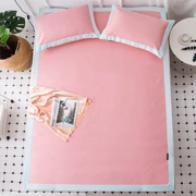cảm giác 5D Ruanxi lụa băng ba mảnh mat mùa hè công nghệ gần mềm Dòng naked rửa có thể gập lại - Thảm mùa hè