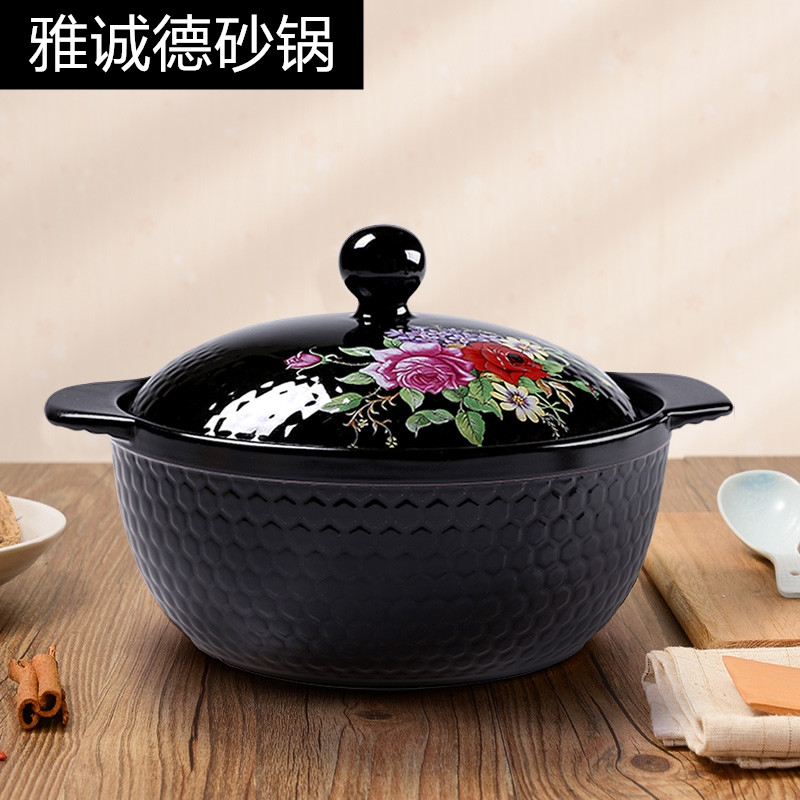 Ya cheng DE golf ceramic casserole porcelain clay pot casserole crystal color 濨 source ceramics simmering porcelain pot simmering stew