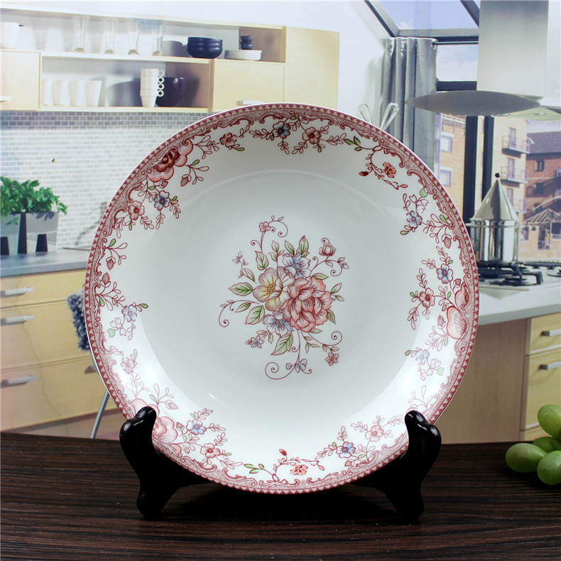 Both the people 's livelihood industry tableware romantic amorous feelings of bulk, dishes at 18 FanPan soup bowl bowl dish bowl