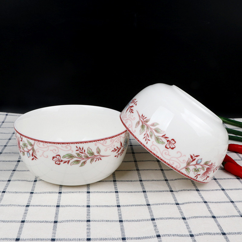 Minsheng ceramics to both bowls plates 11039 tableware dishes run dish soup bowl covered bowl dish dish dish bowl soup bowl