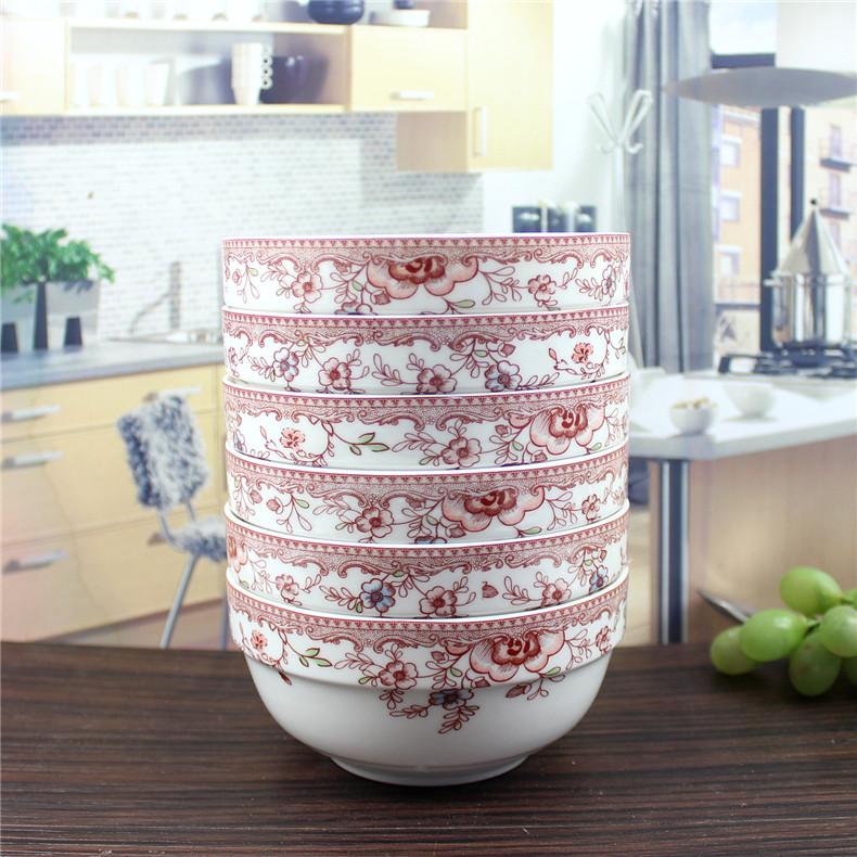To Both the people 's livelihood industry romantic amorous feelings edge bowl 4.5 "5" 6 "rainbow such as bowl bowl eat bowl bowls lunch box