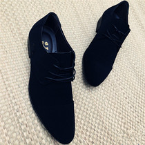 Spring and Autumn Breakfast Men Casual Shoes Business pointy scalp shoes Englen linen mens shoes Han lazy shoes trend