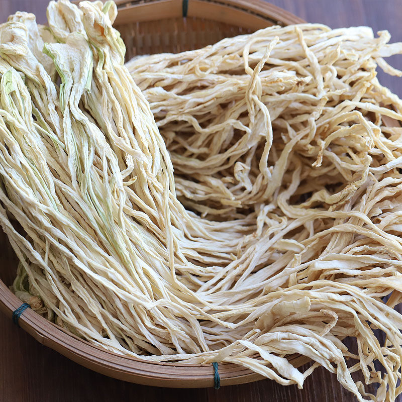 Chu Liuxiang farmer's homemade dry goods crispy tender radish dehydrated air-dried radish strips Hunan native white radish