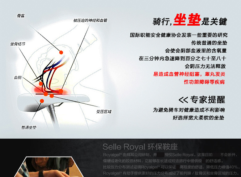 Selle de vélo Mountain Bike SELLE ROYAL - Ref 2359733 Image 11