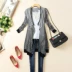 Chải lông mùa thu 2018 phiên bản Hàn Quốc của áo len dài len áo choàng len - Đan Cardigan shop quần áo nữ Đan Cardigan