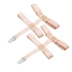 Thời trang trắng cổ áo vòng chân sling bầu khóa màu lady sling clip cưới vớ trượt cố định garter dây nịt bít tất kẹp khóa đồng phục Nịt Tất