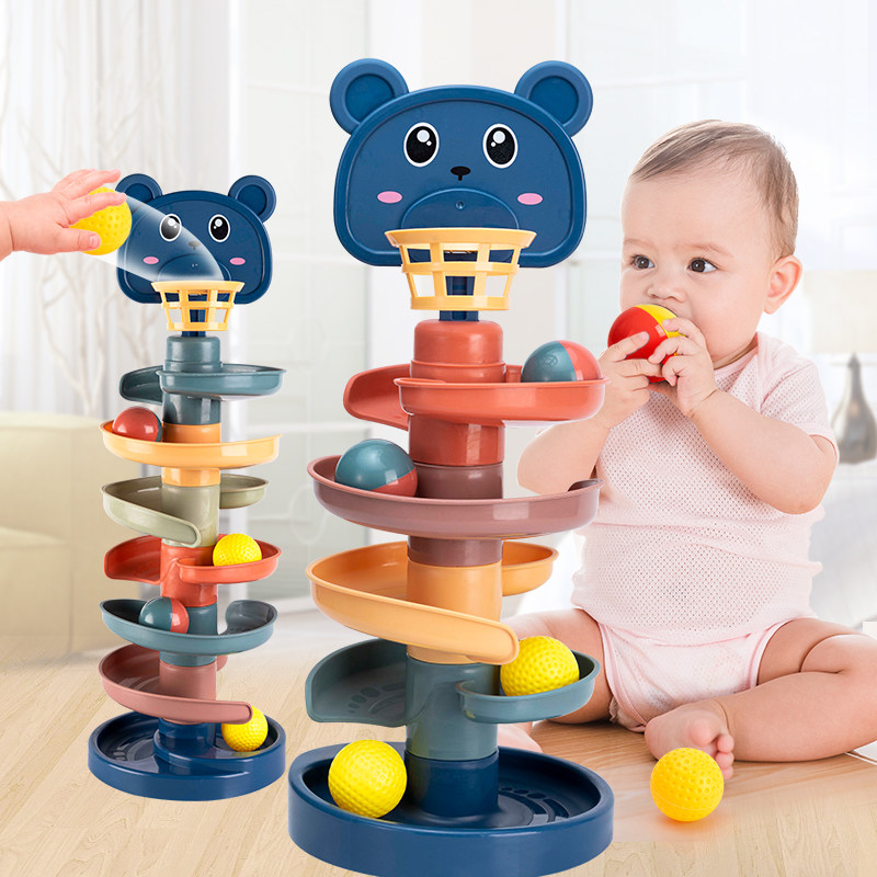 Baby Puzzle Baby Boy Toys One Year Old Teaching Orbital Ball Transfer for 6 months 7 7 8 8 9 9 10