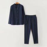 Рубашка, летний тонкий лонгслив, ретро комплект, китайский стиль