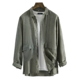 Весенняя ретро рубашка для отдыха, цветная куртка, свободный крой