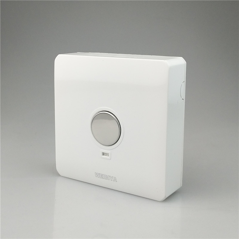 Model 86 Open Frame Touch Delay Switch Full PC White Panel Home Engineering Wall Open Wire Touch LED Switch