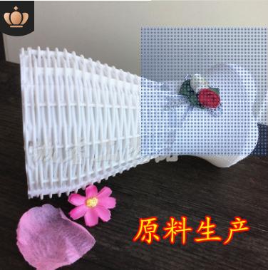 Mây sắt giả gỗ bình gốm phòng khách hoa khô cắm hoa sàn lớn bình hoa trang trí nhà trang trí hoa - Vase / Bồn hoa & Kệ chậu đất