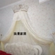 cô gái kết hôn trái tim nhà đám cưới màn ngủ Mantle chúa trẻ em giường màn rèm cửa gạc nền khung trang trí - Bed Skirts & Valances rèm ký túc xá
