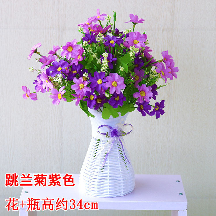 Nordic Little Fresh Fake Simulation Flower Fittings Interior Decoration Flower Rose Plastic Rose Table 2