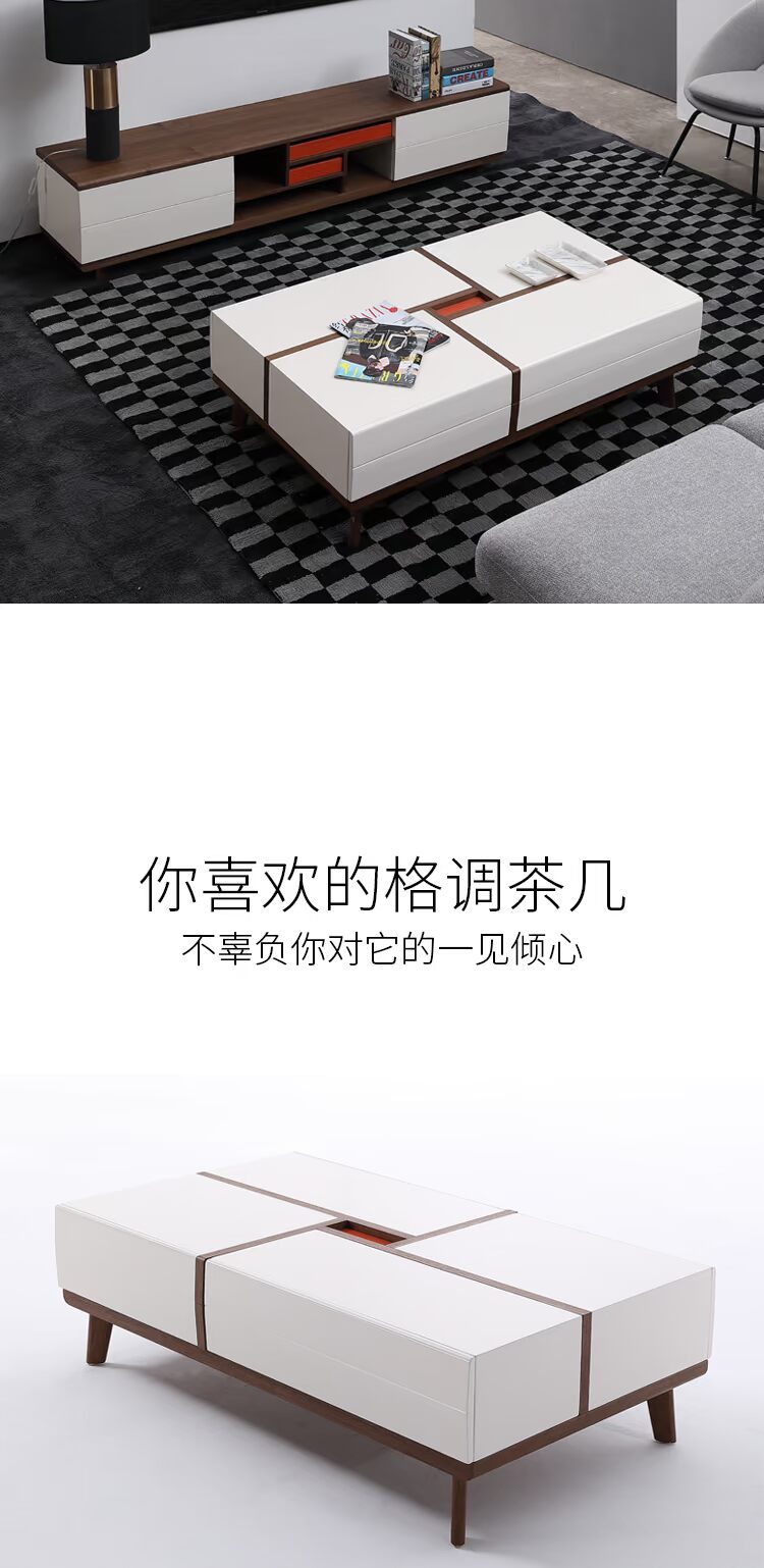 Yue Nina bộ bàn ghế phòng khách kết hợp Bắc Âu hiện đại tối giản sofa bàn cà phê kết hợp tủ TV mẫu bàn ghế phòng khách hiện đại