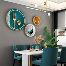 Restaurant Light Lavish Wall Decoration Tv Background Wall Pendant Creative Hanging Living-room Wall Round Wall Accessories