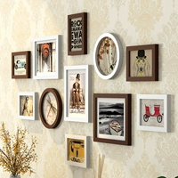 Шоколадная белая+иллюстрация (версия круглой рамы)