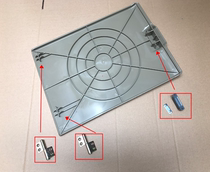 适用斗山220 225 300 370-7工具箱合页磁铁铰链装饰板挖掘机配件