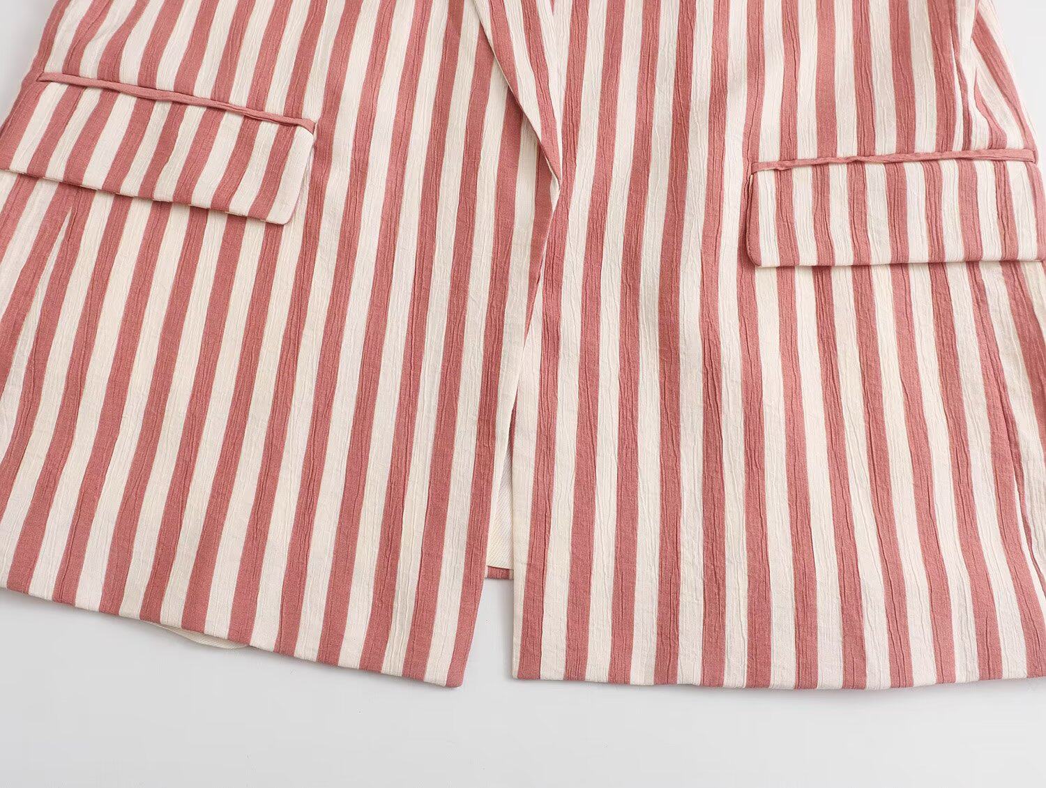 ZR европейско-американский манер ZA женщины французский мода случайный карман отделка западные зерна куртки 7560825 172 