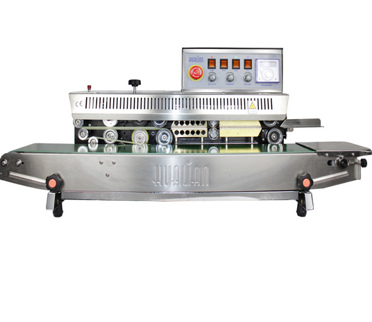 Hualian sealing machine 980FRM-980 stainless steel ink wheel automatic printing tea aluminum foil bag continuous sealing machine