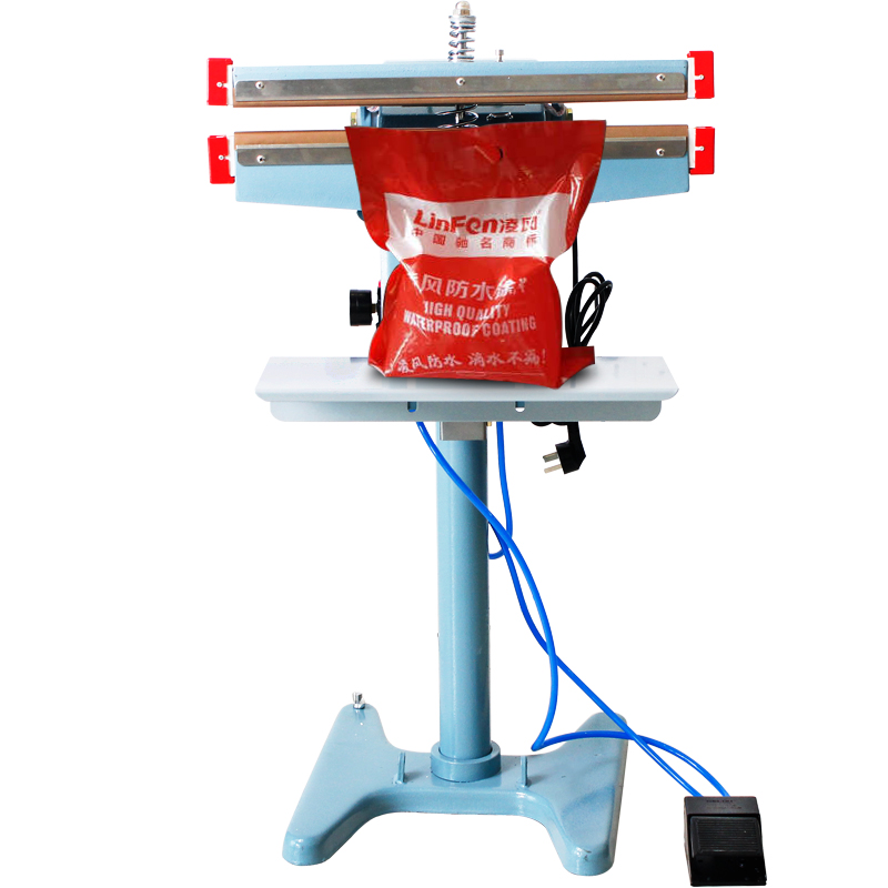 Pneumatic foot sealing machine Vertical foot sealing machine Plastic bag aluminum foil bag sealing heat sealing machine Zhizhen brand